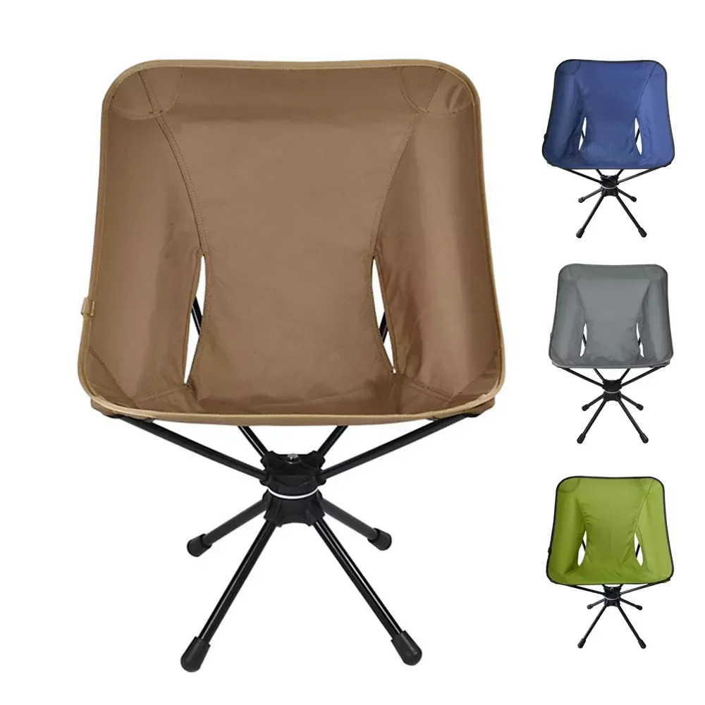 HooRu Swivel Chairs Picnic Beach Fishing Folding Chair Outdoor Backpacking Lightweight Chair with Carry Bag for Camping Hiking
HooRu Swivel Chairs Picnic Beach Fishing Folding Chair Outdoor Backpacking Lightweight Chair with Carry Bag for Camping Hiking