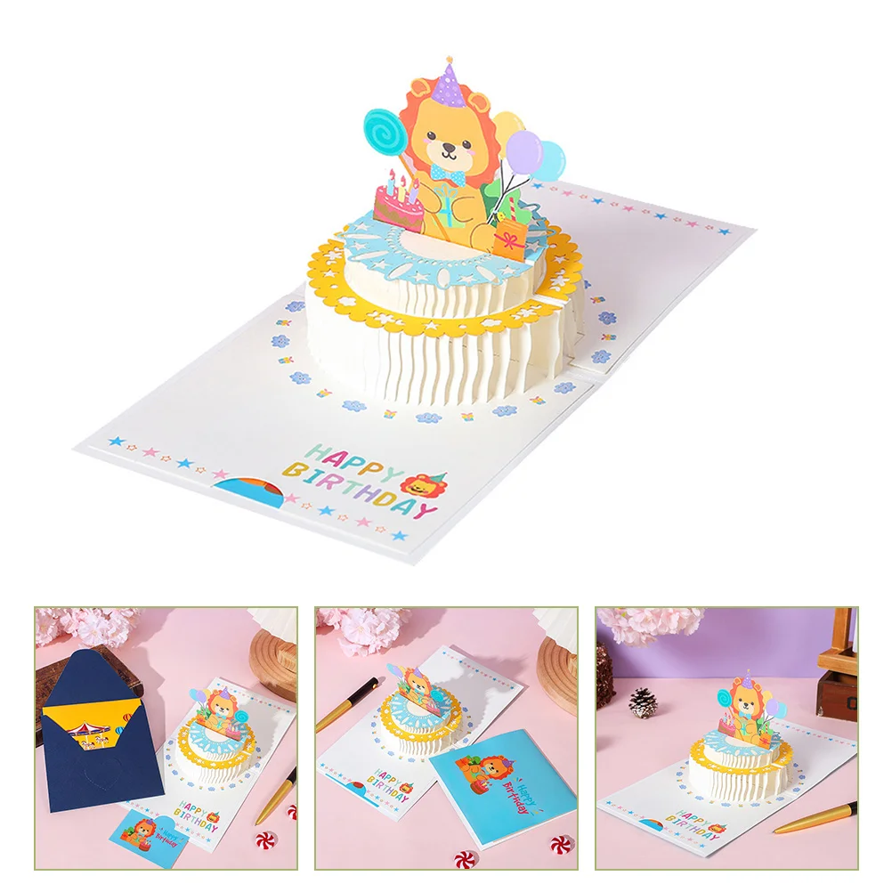 Cartoon 3D Birthday Cards Greeting Cards Birthday Popup Birthday Postcard Birthday Gift Musical Birthday Cards Cupcake Lion
Cartoon 3D Birthday Cards Greeting Cards Birthday Popup Birthday Postcard Birthday Gift Musical Birthday Cards Cupcake Lion