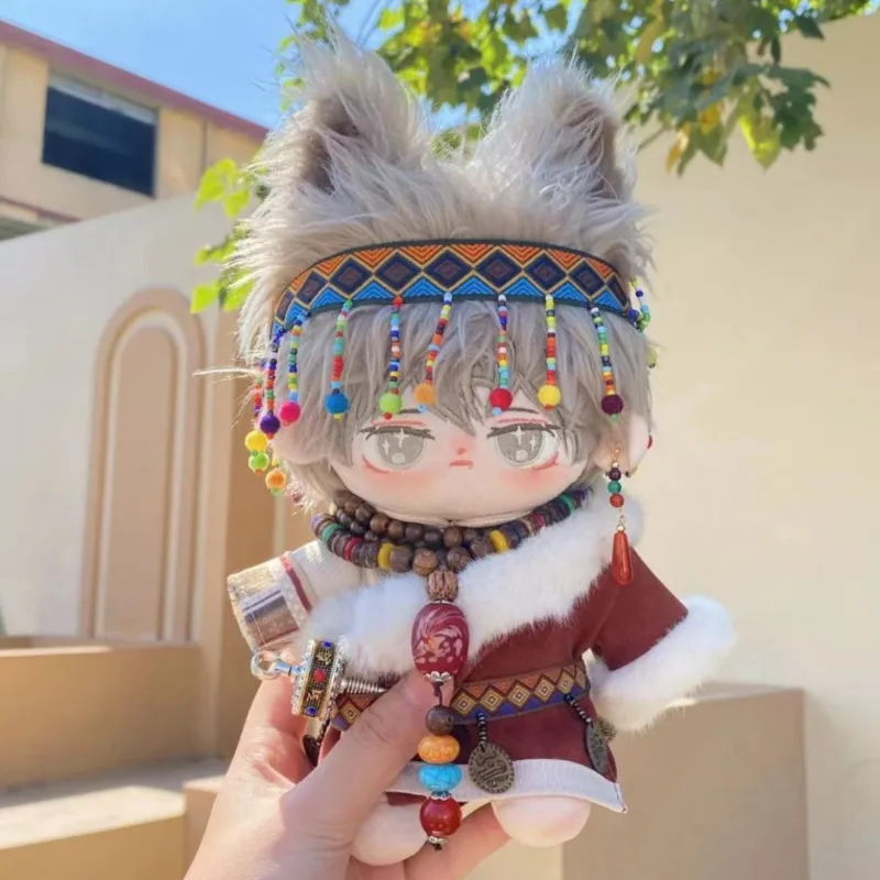 Handmade 3pc/set 20cm Doll Tibetan Clothes Chinese National Style Hairband Belt Set Doll Clothes Plush Doll Outfit Dress Up Gift
Handmade 3pc/set 20cm Doll Tibetan Clothes Chinese National Style Hairband Belt Set Doll Clothes Plush Doll Outfit Dress Up Gift