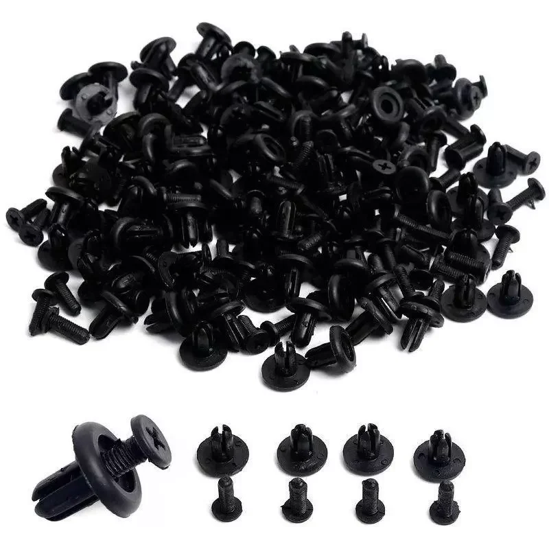100pcs 6mm Auto Bumper Wheel Eyebrow Fender Plastic Fastener Screw Rivet For All Cars Clip Set C05
100pcs 6mm Auto Bumper Wheel Eyebrow Fender Plastic Fastener Screw Rivet For All Cars Clip Set C05