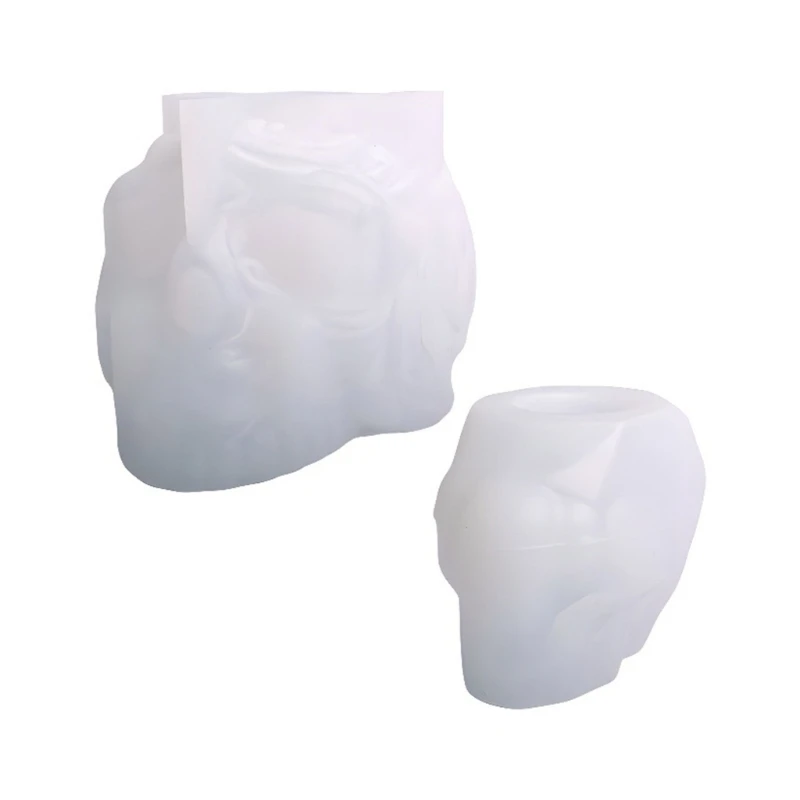 Skull Box Silicone Mold Makeup Brush Pen Holder Epoxy Mold DIY Container Drop shipping
Skull Box Silicone Mold Makeup Brush Pen Holder Epoxy Mold DIY Container Drop shipping