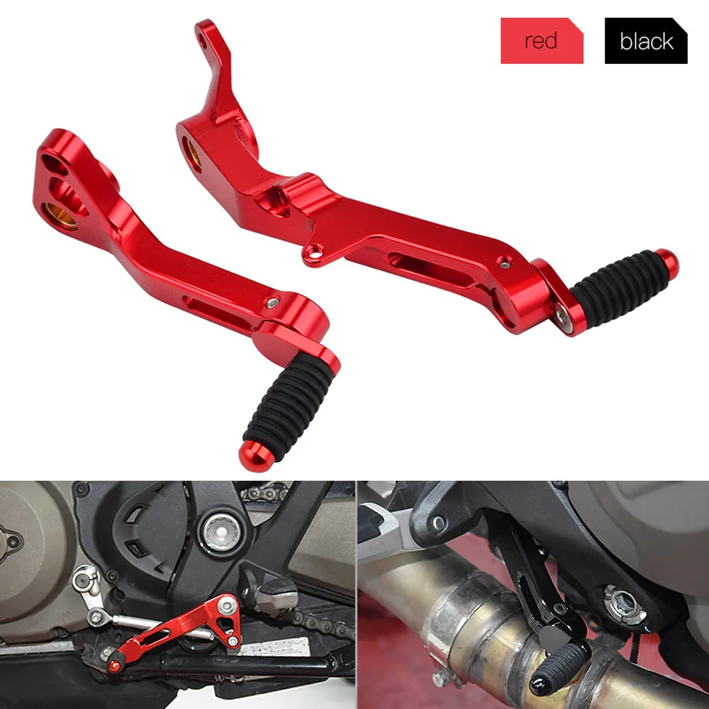 

Gear Shift Pedal Lever Rear Brake Clutch Shifter Levers for Ducati Monster 821 1200R 1200 1200S 2014 2015 2016 2017 2018 2019
