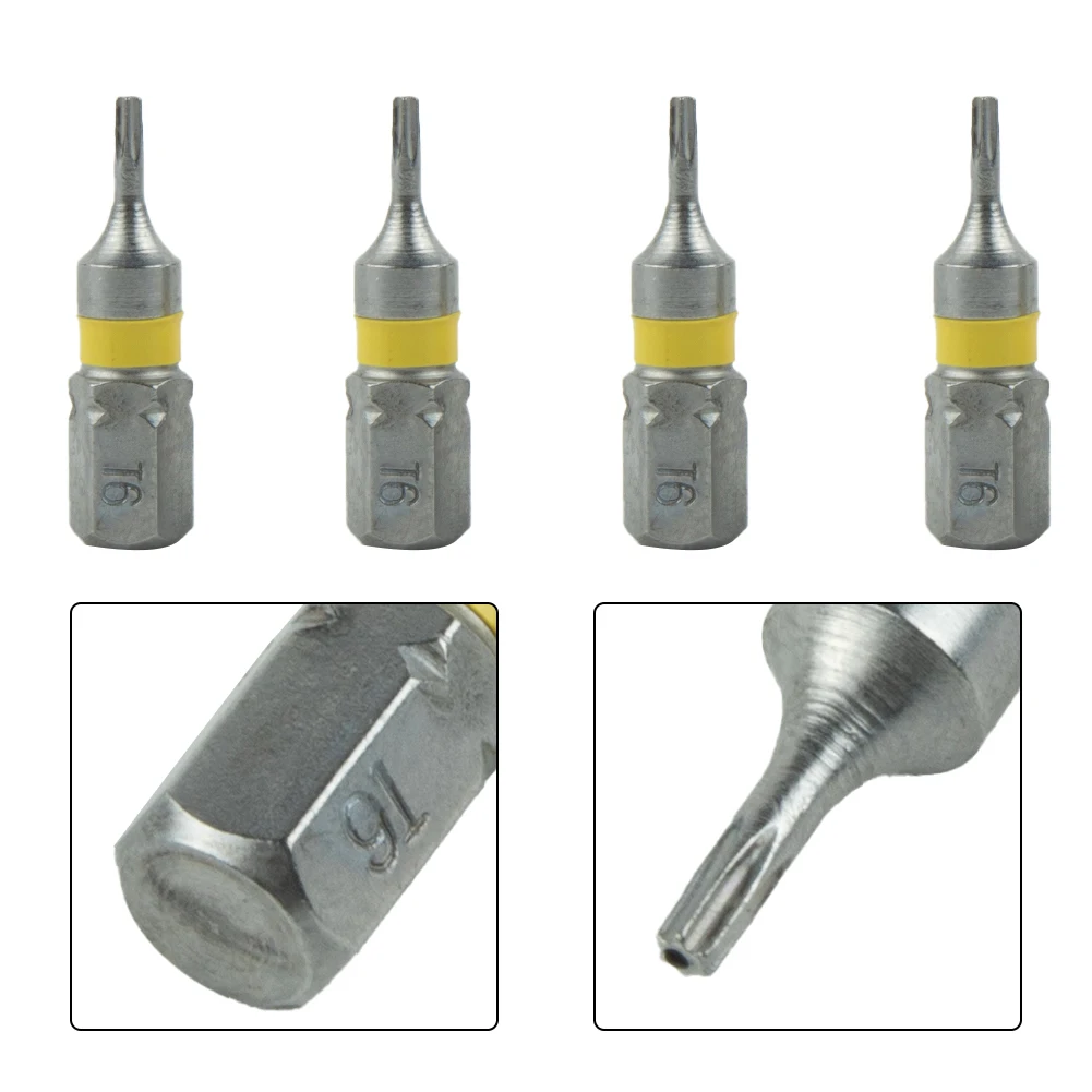 4Pcs 25mm T6-T40 Magnetic Torx Screwdriver Bits Set Electric Screwdriver Head T6,T8,T9, T10,T15,T20,T25,T27, T30,T35,T40
4Pcs 25mm T6-T40 Magnetic Torx Screwdriver Bits Set Electric Screwdriver Head T6,T8,T9, T10,T15,T20,T25,T27, T30,T35,T40