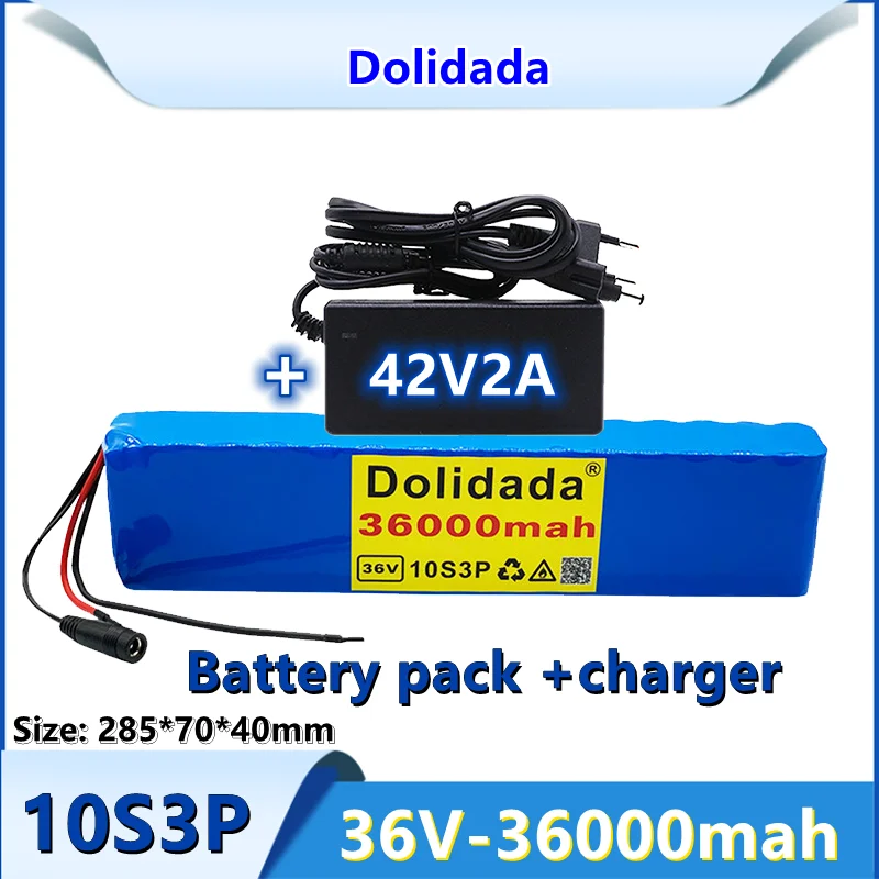 new 36V 36000mah 10s3p battery 600W 42V 18650 battery pack for Xiaomi m365 Pro eBike bicycle scooter with built-in 20A BMS 
new 36V 36000mah 10s3p battery 600W 42V 18650 battery pack for Xiaomi m365 Pro eBike bicycle scooter with built-in 20A BMS