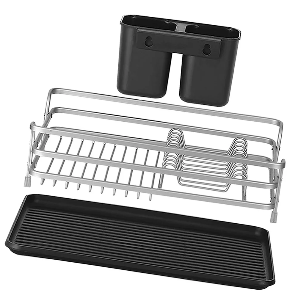 Compact Utensil Holder Cup Dish Holder Dry Dish Rack Over Sink for Kitchen Storage Friends
Compact Utensil Holder Cup Dish Holder Dry Dish Rack Over Sink for Kitchen Storage Friends