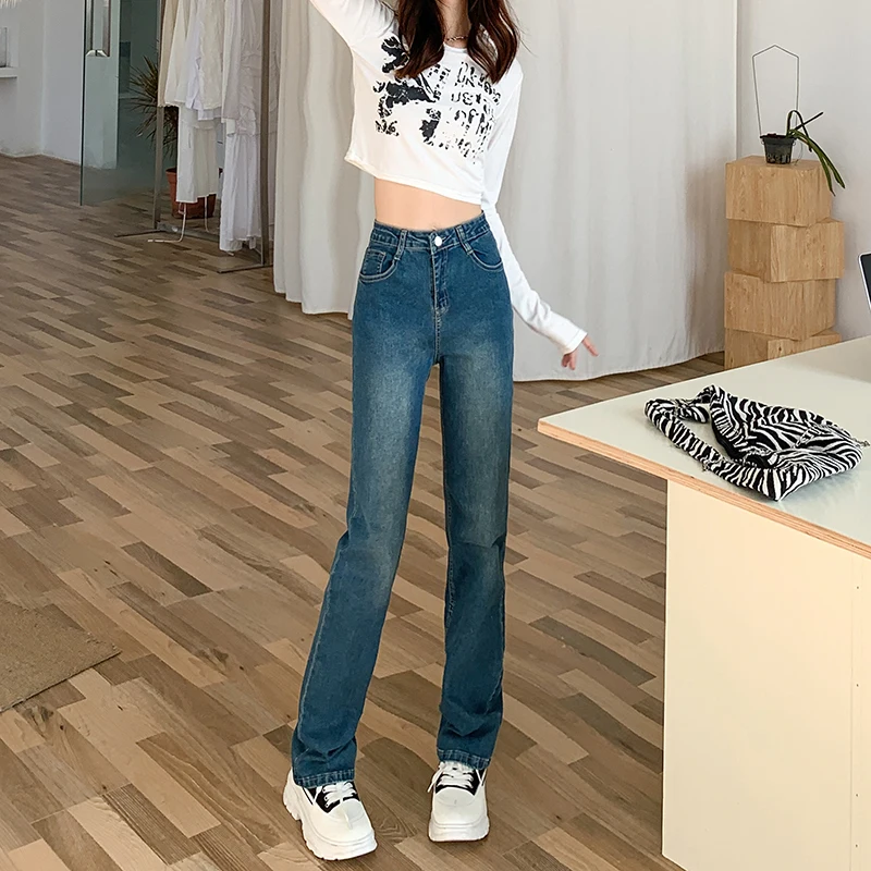 High Quality Women's Jeans 2022 New Fashion Drape Loose High Waist Elastic Straight Wide Leg Pants Hot Style Trousers
High Quality Women's Jeans 2022 New Fashion Drape Loose High Waist Elastic Straight Wide Leg Pants Hot Style Trousers