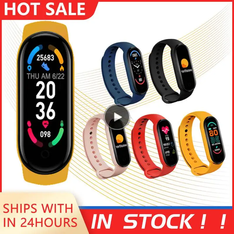2022 New M6 Smart Bracelet Women Men Kids Heart Rate Blood Pressure Monitor Waterproof Sports Band Fitness Tracker Smartwatches
2022 New M6 Smart Bracelet Women Men Kids Heart Rate Blood Pressure Monitor Waterproof Sports Band Fitness Tracker Smartwatches