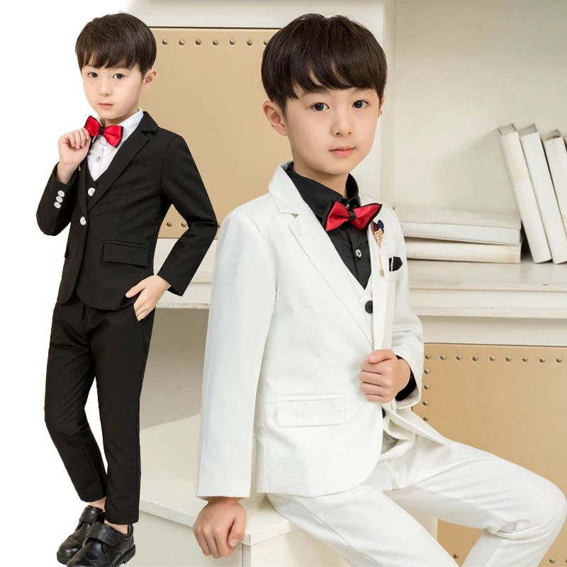 2022 Formal Teenager Kids Business Clothes Tuxedo Boy Wedding Suits Dresses Elegant Children School Uniform New Year Costume
2022 Formal Teenager Kids Business Clothes Tuxedo Boy Wedding Suits Dresses Elegant Children School Uniform New Year Costume