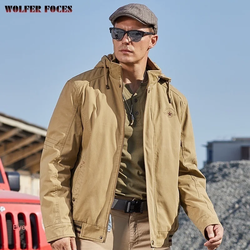 2022 New Style Jackets Tactical Clothing Autumn And Winter Parkas Leisure Man Business Men's Clothes Warmth Fashion Parka Bomber
2022 New Style Jackets Tactical Clothing Autumn And Winter Parkas Leisure Man Business Men's Clothes Warmth Fashion Parka Bomber
