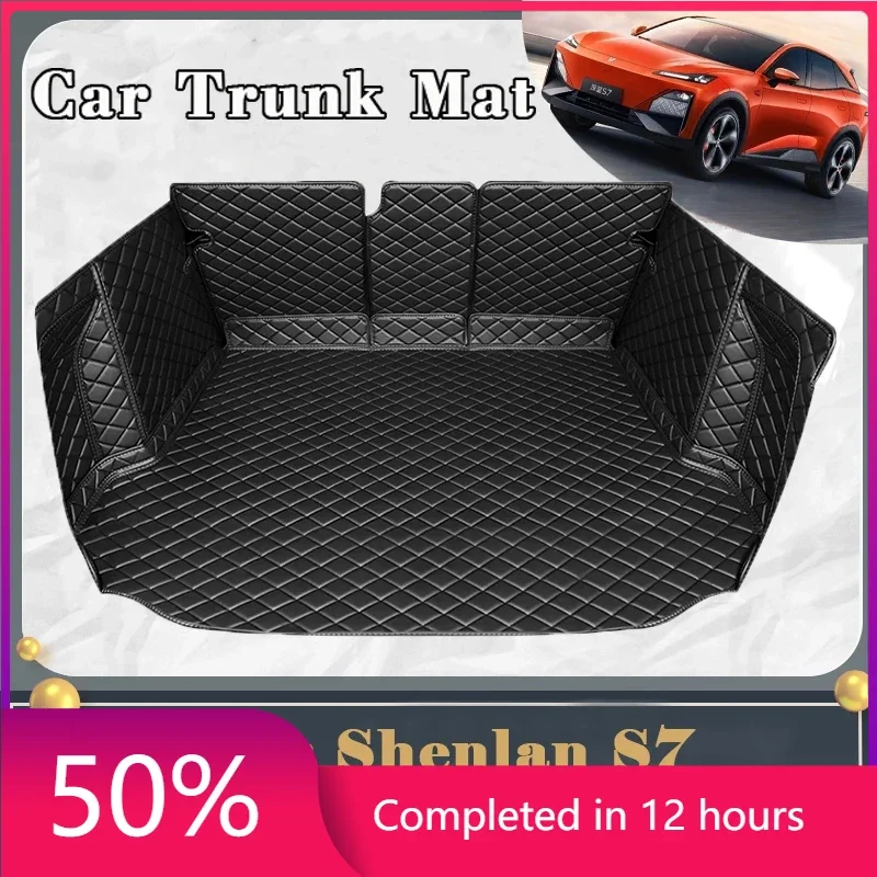 Автомобильный коврик для багажника Changan Shenlan Deepal S7 2023 2024 2025 грязеотталкивающий