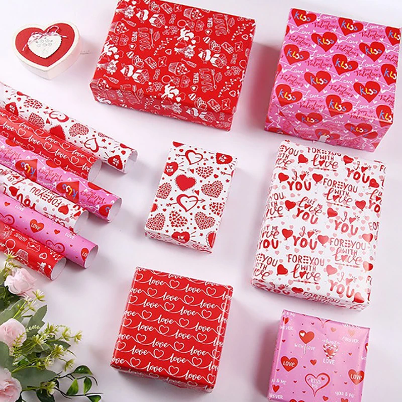 70*50cm Valentine's Day Gift Wrapping Paper Love Heart Tissue Paper Party Wedding Gift Wrapping Paper Flower Packaging Paper
70*50cm Valentine's Day Gift Wrapping Paper Love Heart Tissue Paper Party Wedding Gift Wrapping Paper Flower Packaging Paper