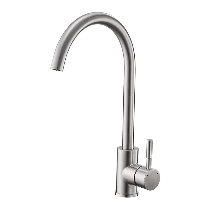 Stainless Steel Kitchen Sink Tap Monobloc 360 degree Swivel Spout Single Lever Kitchen Mixer Taps
Stainless Steel Kitchen Sink Tap Monobloc 360 degree Swivel Spout Single Lever Kitchen Mixer Taps