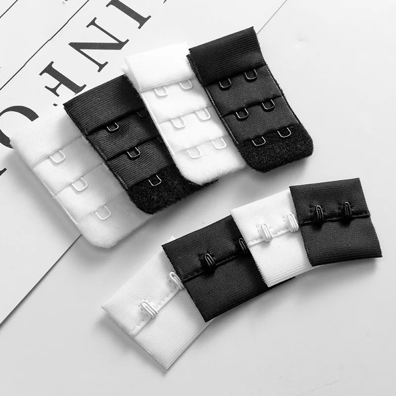 10pcs/lot Ladies Useful Bra black white Extenders Strap Extension 2 Hooks 2 Rows Adjustable Belt Buckle button accessories DIY
10pcs/lot Ladies Useful Bra black white Extenders Strap Extension 2 Hooks 2 Rows Adjustable Belt Buckle button accessories DIY