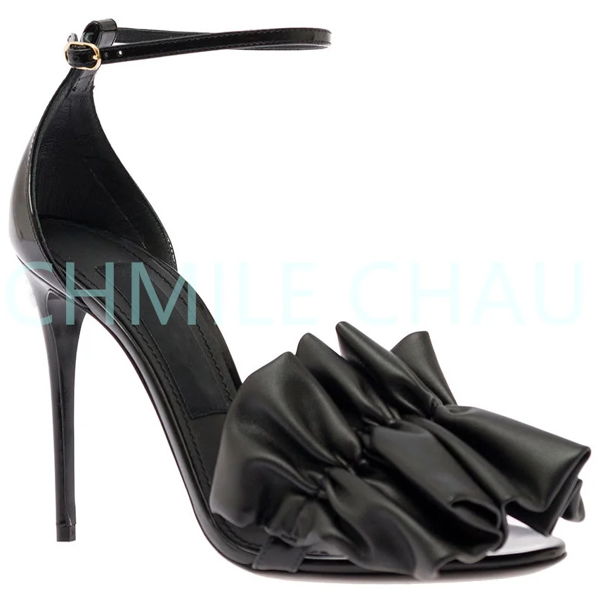 Bowknot Elegant Luxury Designer Women Sandal Stiletto High Heel Ankle Strap Sexy Prom Dress Plus Size Shoe Talon Femme 59-CHC-30
Bowknot Elegant Luxury Designer Women Sandal Stiletto High Heel Ankle Strap Sexy Prom Dress Plus Size Shoe Talon Femme 59-CHC-30