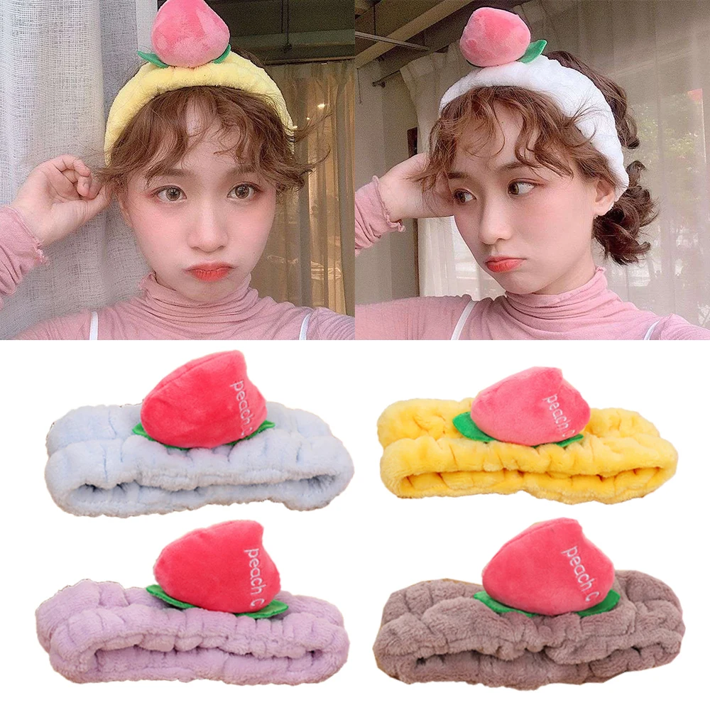 Peach-shape Coral Fleece Headband Plush Elastic Hair Band Fluffy Fruit Turban Headwrap Cartoon Soft Warm DIY Hair Accessories
Peach-shape Coral Fleece Headband Plush Elastic Hair Band Fluffy Fruit Turban Headwrap Cartoon Soft Warm DIY Hair Accessories