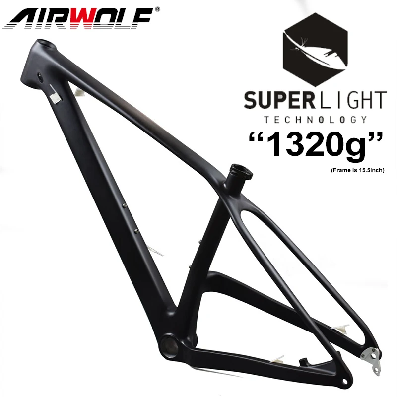 AIRWOLF T800 Mountain Bicycle Carbon Frame 148x12mm PF30 Bicycle Disc Brake Frame Mountain Carbon Frame Two Year Warranty
AIRWOLF T800 Mountain Bicycle Carbon Frame 148x12mm PF30 Bicycle Disc Brake Frame Mountain Carbon Frame Two Year Warranty