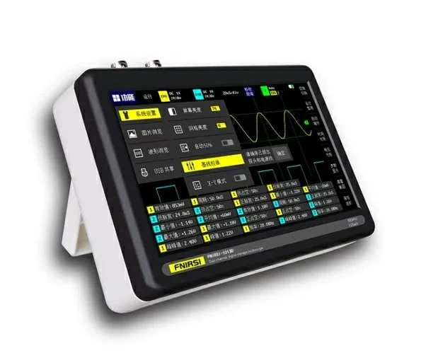 FNIRSI Touch Panel 2CHS Digital Handheld Oscilloscope 7\" 1013D Mini Digital Oscilloscope 2 Channels
FNIRSI Touch Panel 2CHS Digital Handheld Oscilloscope 7\" 1013D Mini Digital Oscilloscope 2 Channels
