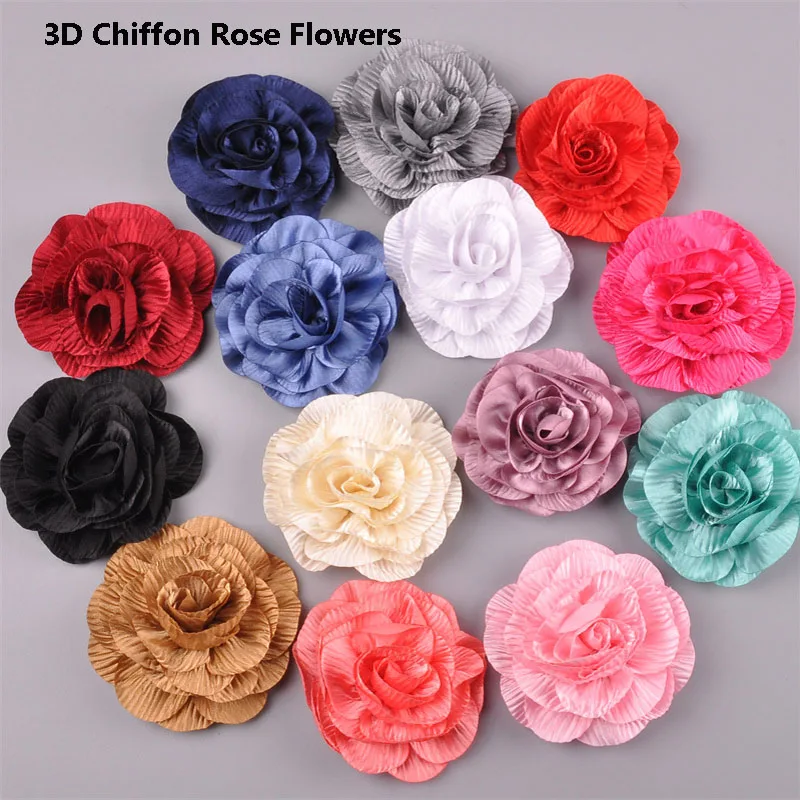 3PCS Round 9.5cm HOT Ruffles 3D rose flower Chiffon patches DIY sewing applique cloth dress wedding Hairpin headdress decor
3PCS Round 9.5cm HOT Ruffles 3D rose flower Chiffon patches DIY sewing applique cloth dress wedding Hairpin headdress decor