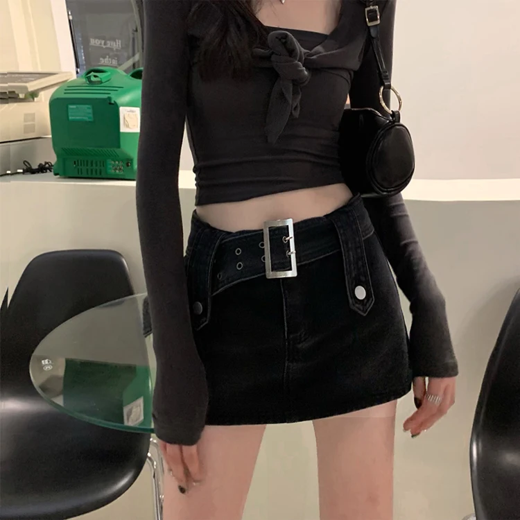 Denim Skirt Women Summer Y2k Clothing High Waist Chic Streetwear Sexy Jupe Harajuku Bodycon Mini Skirts Faldas Mujer De Moda
Denim Skirt Women Summer Y2k Clothing High Waist Chic Streetwear Sexy Jupe Harajuku Bodycon Mini Skirts Faldas Mujer De Moda