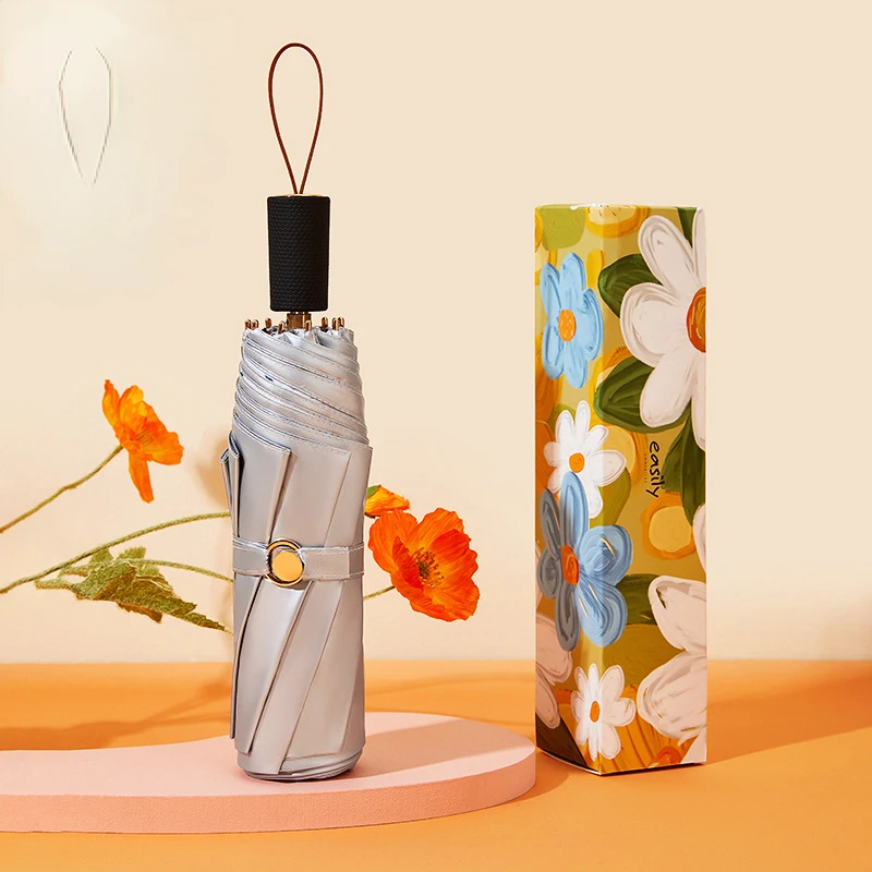 New Umbrella Super Sunscreen UV Protection Sun Umbrella Women's Weather and Rain Dual Use Folding Strong Windproof UPF50+ Shade
New Umbrella Super Sunscreen UV Protection Sun Umbrella Women's Weather and Rain Dual Use Folding Strong Windproof UPF50+ Shade