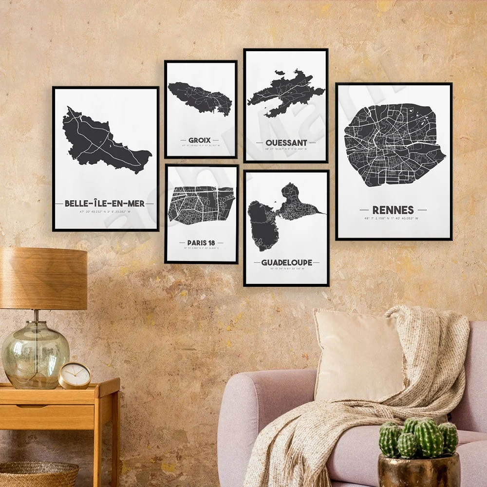French city of Rennes, Brittany Finistère, Groix Island Brittany, Paris, Brejat Island, Guadeloupe Map Typographic Poster
French city of Rennes, Brittany Finistère, Groix Island Brittany, Paris, Brejat Island, Guadeloupe Map Typographic Poster