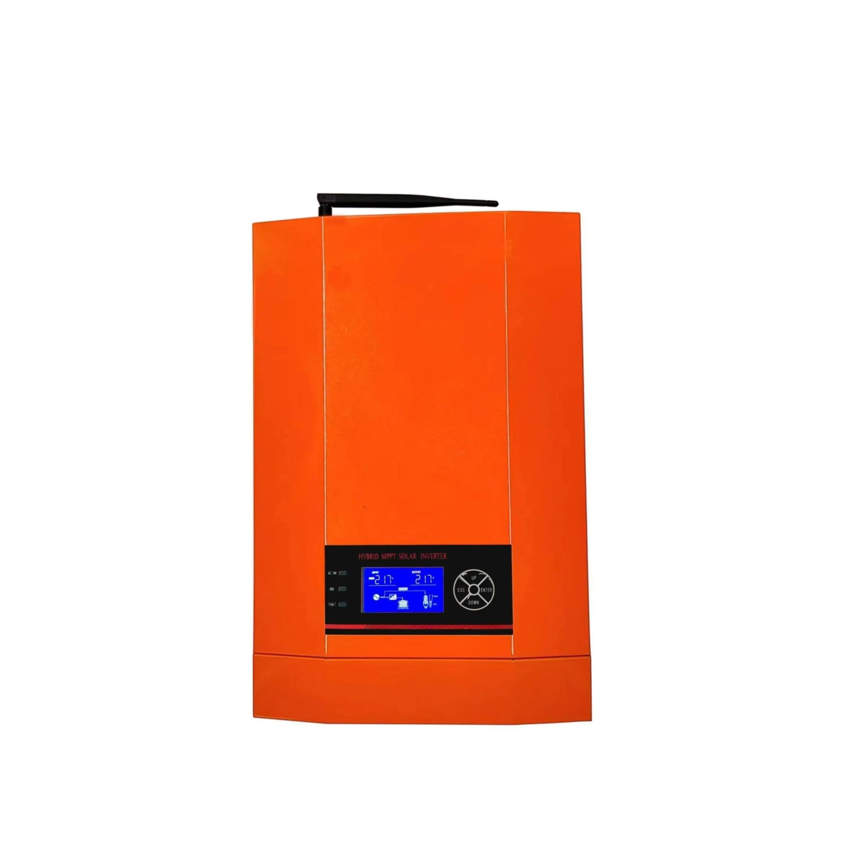 Hybrid Solar Inverter MPPT 3.5KVA Pure Sine Wave Off Grid Power Inverter 24VDC to 230VAC for Powering
Hybrid Solar Inverter MPPT 3.5KVA Pure Sine Wave Off Grid Power Inverter 24VDC to 230VAC for Powering