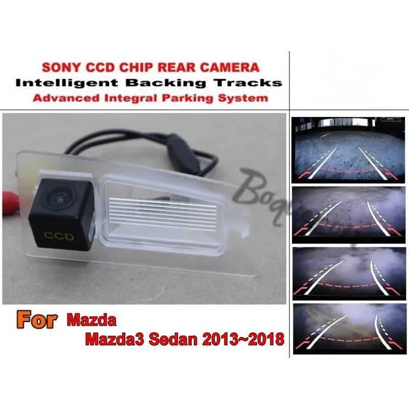 Для Mazda 3 Mazda3 Sedan 2013 ~ 2018 траектория автомобиля умные автомобильные Реверсивные треки CCD HD камера заднего вида с ночным видением
Для Mazda 3 Mazda3 Sedan 2013 ~ 2018 траектория автомобиля умные автомобильные Реверсивные треки CCD HD камера заднего вида с ночным видением