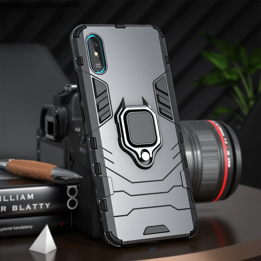 Shockproof Armor Case For Xiaomi Redmi 9A 9C 9T Ring Stand Bumper Phone Back Cover For Xiaomi Redmi Note 9T 9A
Shockproof Armor Case For Xiaomi Redmi 9A 9C 9T Ring Stand Bumper Phone Back Cover For Xiaomi Redmi Note 9T 9A