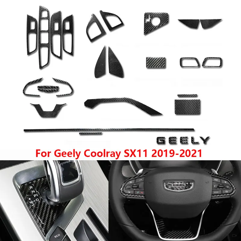 For Geely Coolray SX11 2019-2021 Proton X50 Interior Steering Wheel Gear Panel Air Conditioning Outlet Trim Decorative Stickers
For Geely Coolray SX11 2019-2021 Proton X50 Interior Steering Wheel Gear Panel Air Conditioning Outlet Trim Decorative Stickers