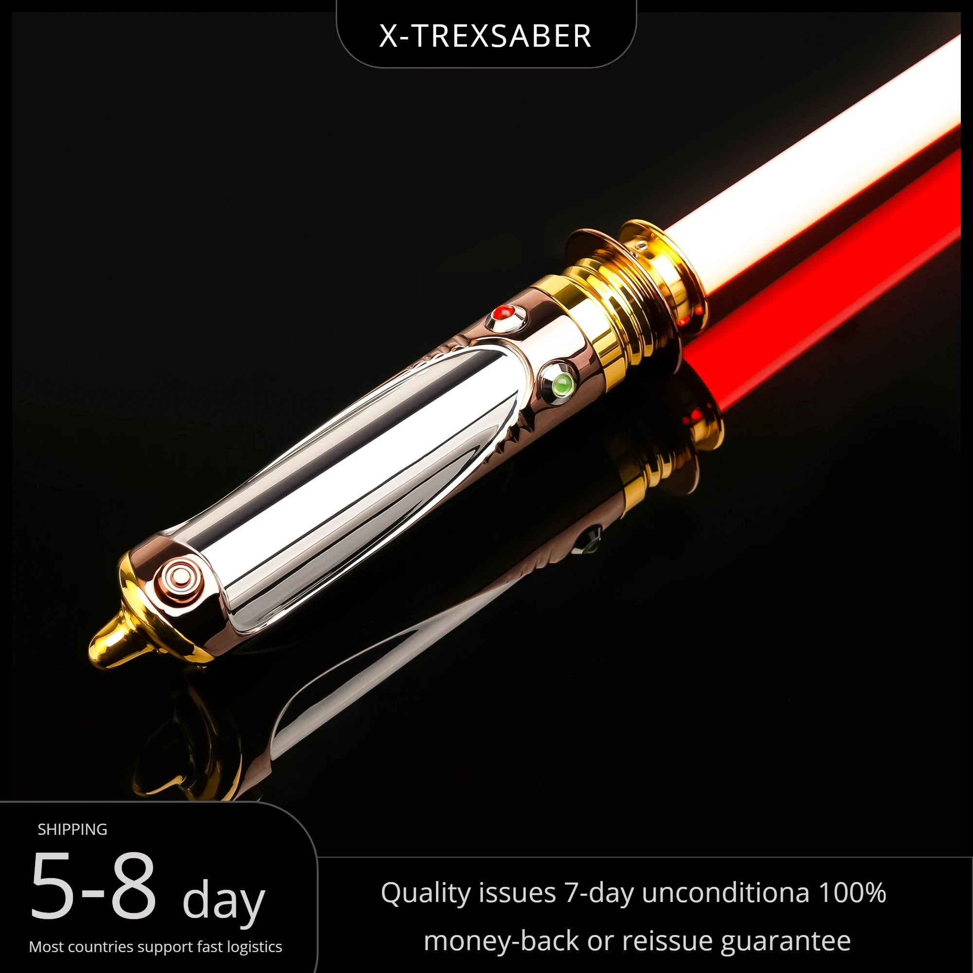 Palpatine TXQ Saber SNV4 Bluetooth Proffie Metal Hilt Lightsaber Force Smooth Blaster Changing 12Colors Lightsabers
Palpatine TXQ Saber SNV4 Bluetooth Proffie Metal Hilt Lightsaber Force Smooth Blaster Changing 12Colors Lightsabers