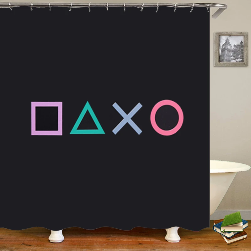 Novelty Game Console Buttons Bathroom Curtains Long Shower Curtains Bathroom Decorative Screens Home Decor Moda
Novelty Game Console Buttons Bathroom Curtains Long Shower Curtains Bathroom Decorative Screens Home Decor Moda