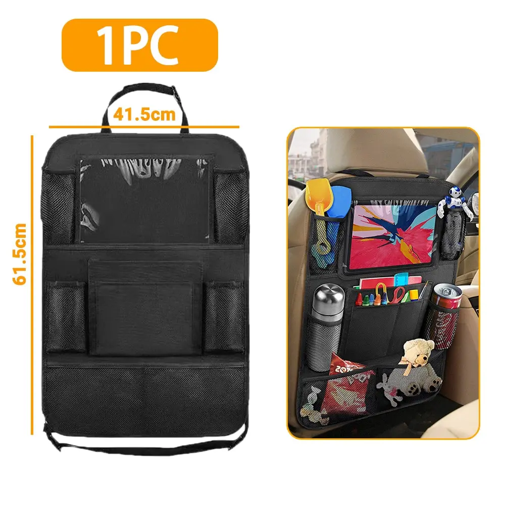 Car Back Seat Organizer With Touch Screen Tablet Holder Automatic Mini Storage Pocket Protector For Travel
Car Back Seat Organizer With Touch Screen Tablet Holder Automatic Mini Storage Pocket Protector For Travel