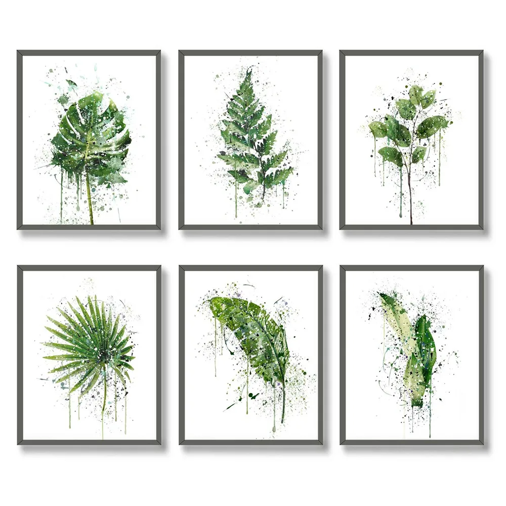 Fashion art green turtle back leaf Plantain Leaf plant canvas painting office wall art poster living room home decoration mural 
Fashion art green turtle back leaf Plantain Leaf plant canvas painting office wall art poster living room home decoration mural