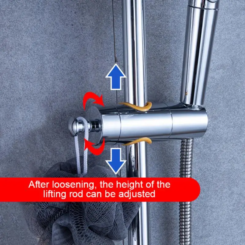 Adjustable Rail Slider Shower Head Holder Lift Rod Support Bracket 360 Degree Rotation Sprinkler Head Mounting Brackets
Adjustable Rail Slider Shower Head Holder Lift Rod Support Bracket 360 Degree Rotation Sprinkler Head Mounting Brackets