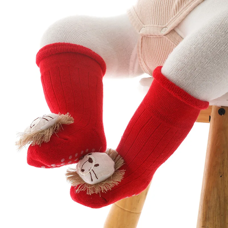 Newborn Baby Socks Cartoon Christmas Red Thicken Keep Warm Non Slip Over Knee Stocking Combed Cotton New Stockings Autumn Winter
Newborn Baby Socks Cartoon Christmas Red Thicken Keep Warm Non Slip Over Knee Stocking Combed Cotton New Stockings Autumn Winter