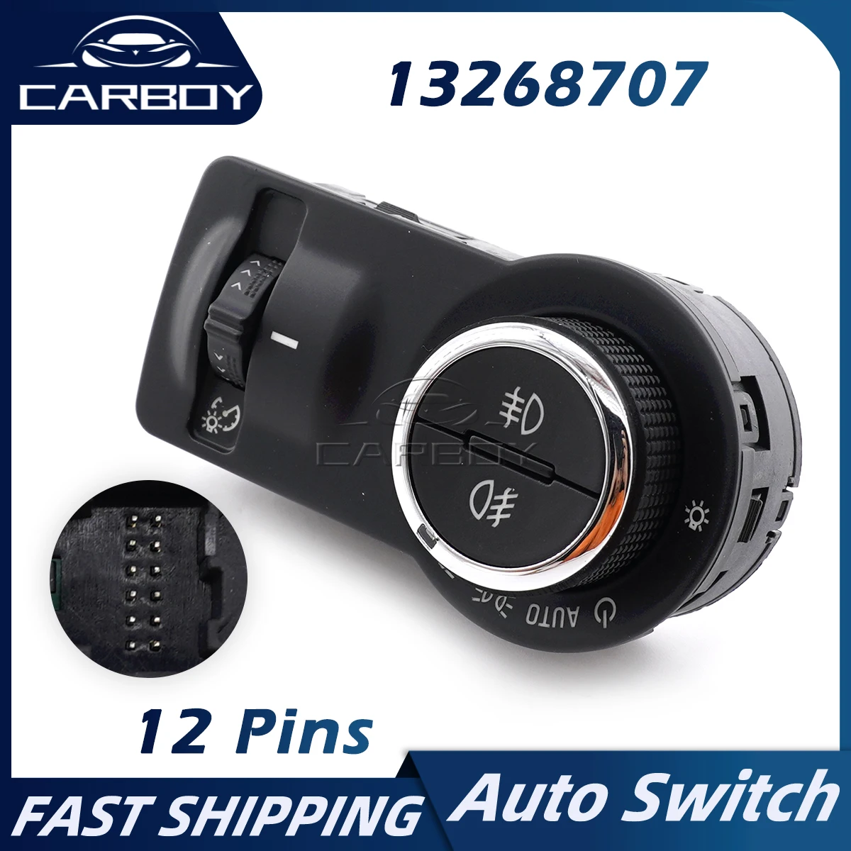 13268707 Fog Lamp Headlight Switch Without Headlight Height Adjustment For Chevrolet Cruze Malibu TRAX Opel Mokka Encore Astra
13268707 Fog Lamp Headlight Switch Without Headlight Height Adjustment For Chevrolet Cruze Malibu TRAX Opel Mokka Encore Astra