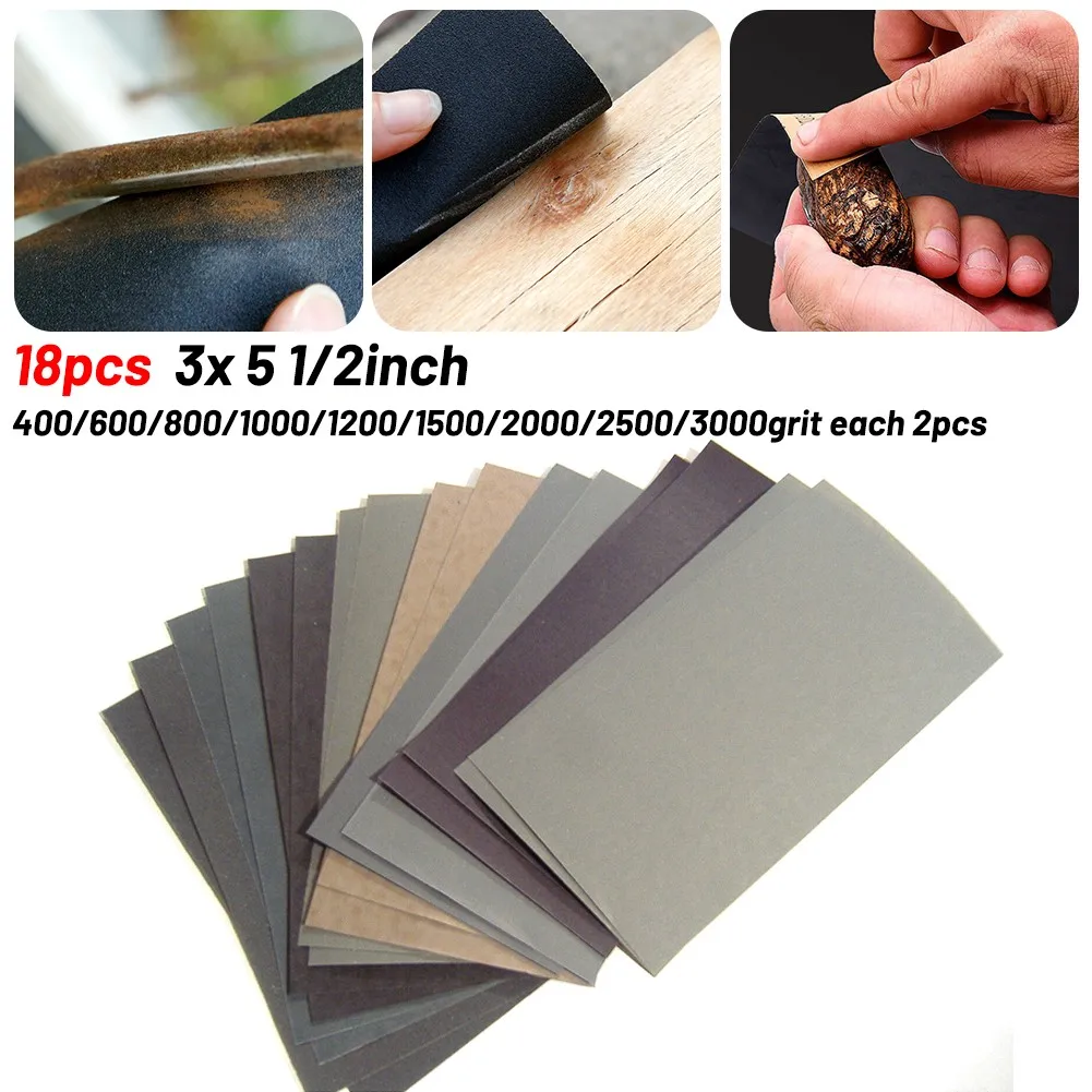 High Quality Sandpaper Set Polishing Kit Sandpaper Sheet.sanding Sheet 400/600/800/1000/1200/1500/2000/2500/3000 Grit
High Quality Sandpaper Set Polishing Kit Sandpaper Sheet.sanding Sheet 400/600/800/1000/1200/1500/2000/2500/3000 Grit