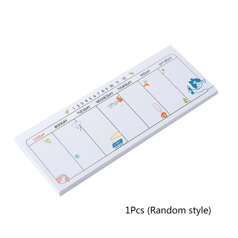 68TA Блокнот с расписанием качества Еженедельный блокнот для планирования Случайно выбранный дизайн 40 страниц 
68TA Блокнот с расписанием качества Еженедельный блокнот для планирования Случайно выбранный дизайн 40 страниц