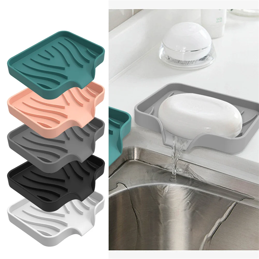 Silicone Faucet Mat Sink Tray Soap Dispenser Shelf Sponge Drain Pad Countertop Storage Tray Kitchen Bathroom Accessories
Silicone Faucet Mat Sink Tray Soap Dispenser Shelf Sponge Drain Pad Countertop Storage Tray Kitchen Bathroom Accessories