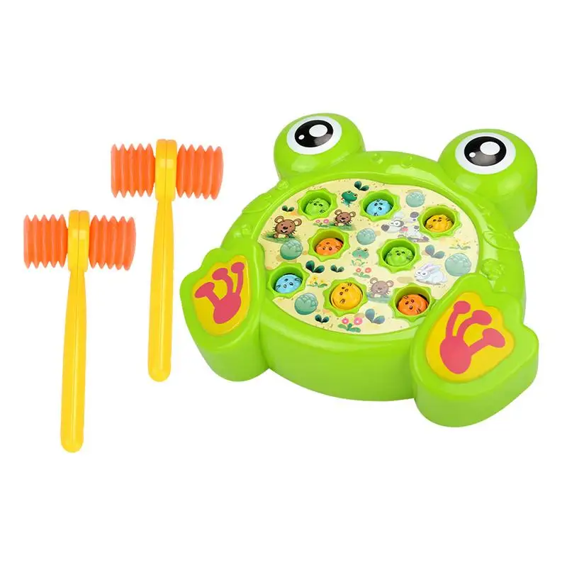 Funny Toddler Whack Pounding Toy Children's Sensory Toy Interactive Frog Hammering Pounding Toy Birthday Gift For Toddlers
Funny Toddler Whack Pounding Toy Children's Sensory Toy Interactive Frog Hammering Pounding Toy Birthday Gift For Toddlers