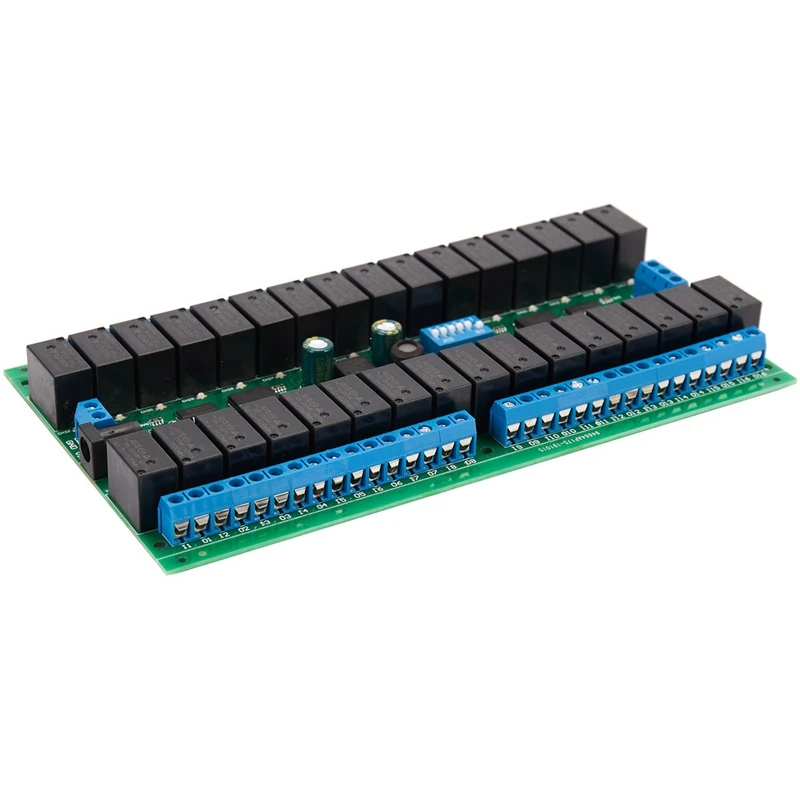 4X R421C32 DC12V 32 Channels Modbus RTU RS485 Bus Relay Module UART Serial Port Board For PLC LED Home Door Lock
4X R421C32 DC12V 32 Channels Modbus RTU RS485 Bus Relay Module UART Serial Port Board For PLC LED Home Door Lock