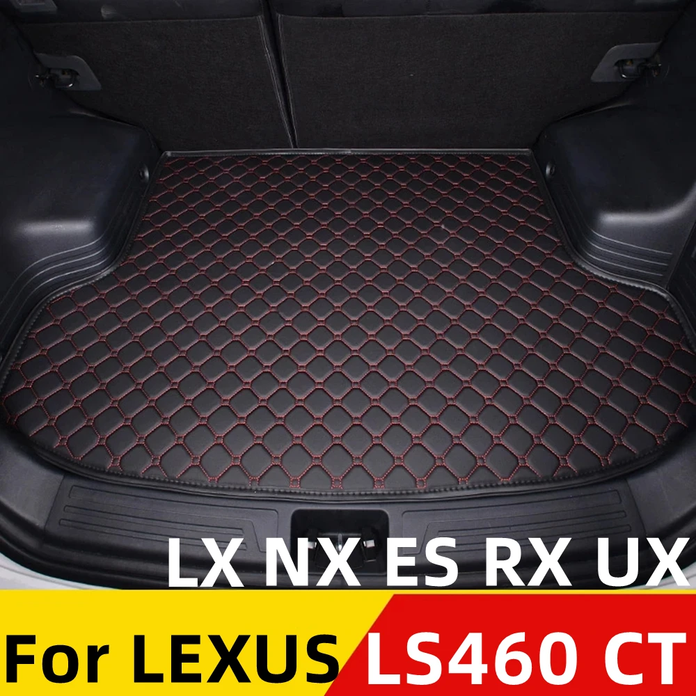 

Коврик для багажника автомобиля LEXUS LS460 NX CT RX UX ES LX Series, плоский водонепроницаемый задний Чехол для груза, коврик, аксессуары для заднего багажника