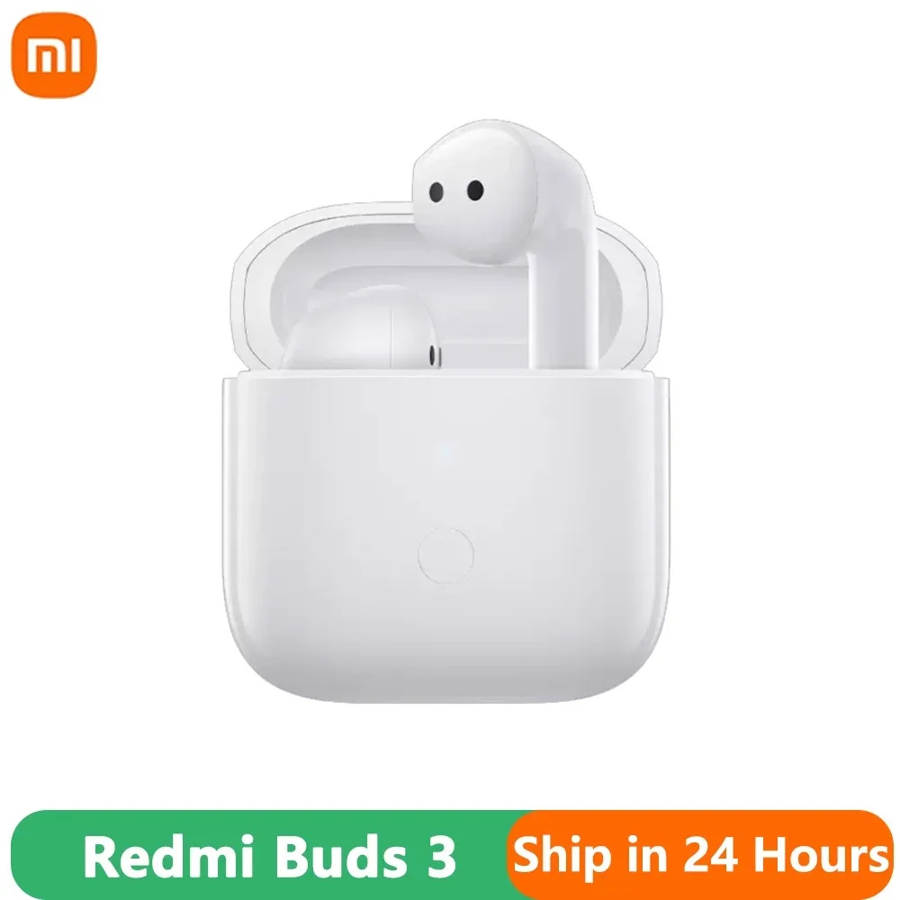 Xiaomi Redmi Buds 3 TWS Wireless Bluetooth Earphone Dual Mic Noise Cancellation Earbuds QCC 3040 Chip Water Resistant Headphones
Xiaomi Redmi Buds 3 TWS Wireless Bluetooth Earphone Dual Mic Noise Cancellation Earbuds QCC 3040 Chip Water Resistant Headphones
