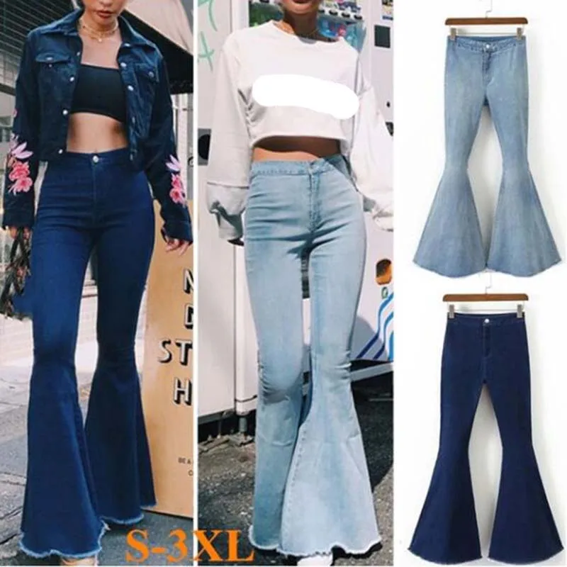 Women's Jeans Solid Color Slim Fit Sexy High Waist Vintage Blue Flare Pants Fashion Casual Versatile Trousers Summer 2023 New
Women's Jeans Solid Color Slim Fit Sexy High Waist Vintage Blue Flare Pants Fashion Casual Versatile Trousers Summer 2023 New