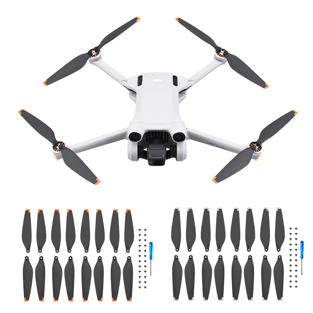 16PCS Propeller for DJI Mini 3 Pro Drone 6030 Blade Props Replacement Light Weight Wing Fans for DJI Mini 3 Pro Accessories
16PCS Propeller for DJI Mini 3 Pro Drone 6030 Blade Props Replacement Light Weight Wing Fans for DJI Mini 3 Pro Accessories