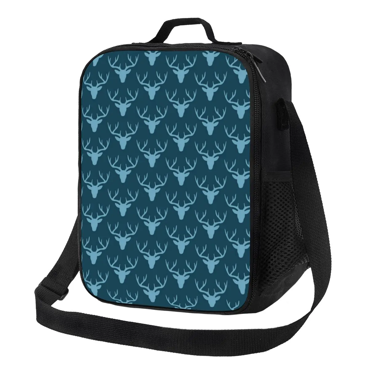Deer Head Silhouette Lunch Bag Women Blue Animal Lunch Box Retro Office Cooler Bag Portable Insulated Oxford Thermal Lunch Bags
Deer Head Silhouette Lunch Bag Women Blue Animal Lunch Box Retro Office Cooler Bag Portable Insulated Oxford Thermal Lunch Bags