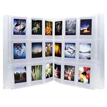 Large capacity Solid color simple transparent plug-in photo album Instax Mini Photo Album Picture Case for Fujifilm Instant