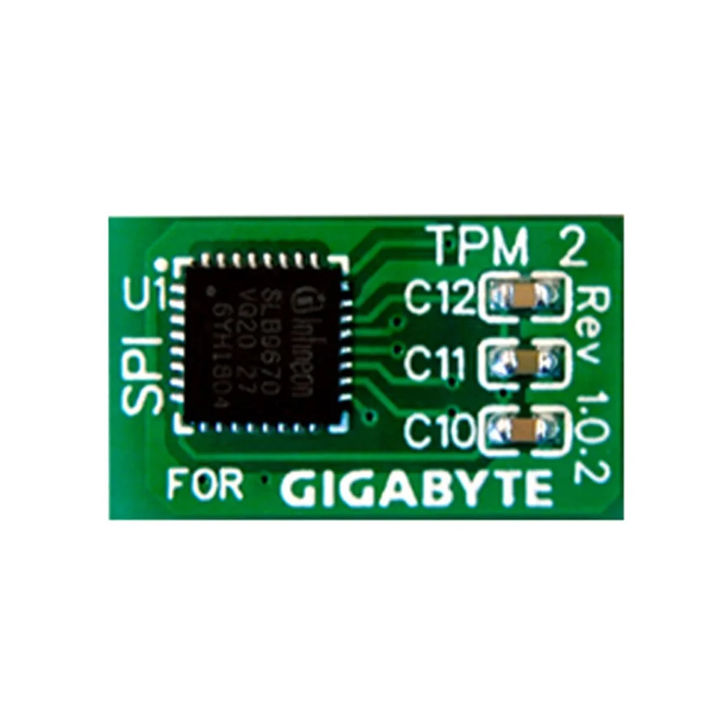 TPM 2.0 Encryption Security Module Remote Card Windows 11 Upgrade SPI TPM2.0 Module 14 Pin for GIGABYTE Motherboards, C
TPM 2.0 Encryption Security Module Remote Card Windows 11 Upgrade SPI TPM2.0 Module 14 Pin for GIGABYTE Motherboards, C