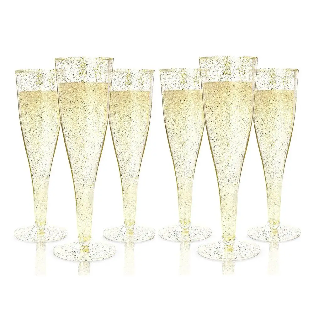 6.5oz Disposable Goblet Champagne Glasses Party Wine Cups For Birthday Shower Parties Wedding Garden
6.5oz Disposable Goblet Champagne Glasses Party Wine Cups For Birthday Shower Parties Wedding Garden
