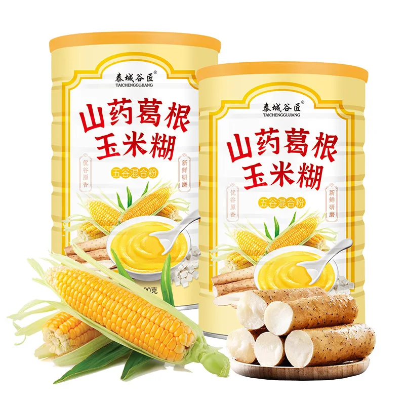 Yam Pueraria corn flour instant meal replacement 500/can of breakfast powder No Teapot
Yam Pueraria corn flour instant meal replacement 500/can of breakfast powder No Teapot